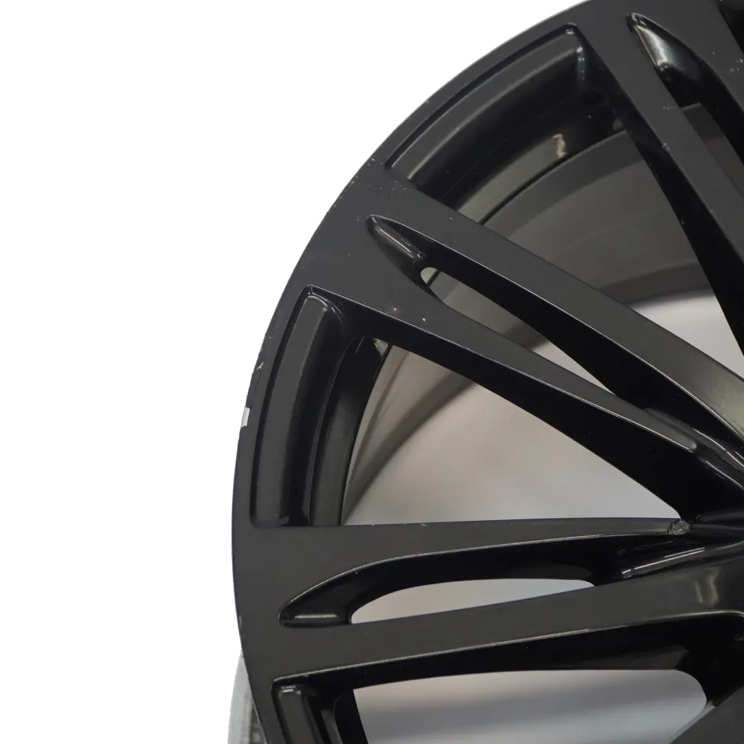 Alloy Rim 20" 9J ET:37 20-Spoke to Audi A8 4H D4 Black Wheel with Part number 4H0601025AG Audi A8 4H D4 Black Wheel Alloy Rim 20" 9J ET:37 20-Spoke - SKU 4H0601025AG-2 - Part number 4H0601025AG
