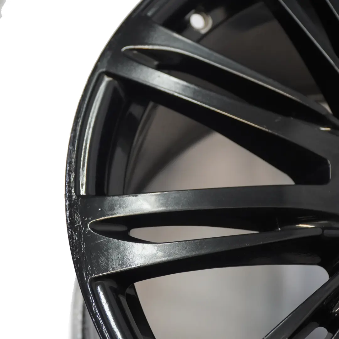 Audi A8 4H D4 Nero Cerchio in lega 20" 9J ET:37 20-Spoke - SKU 4H0601025AG-2 - Numero di parte 4H0601025AG