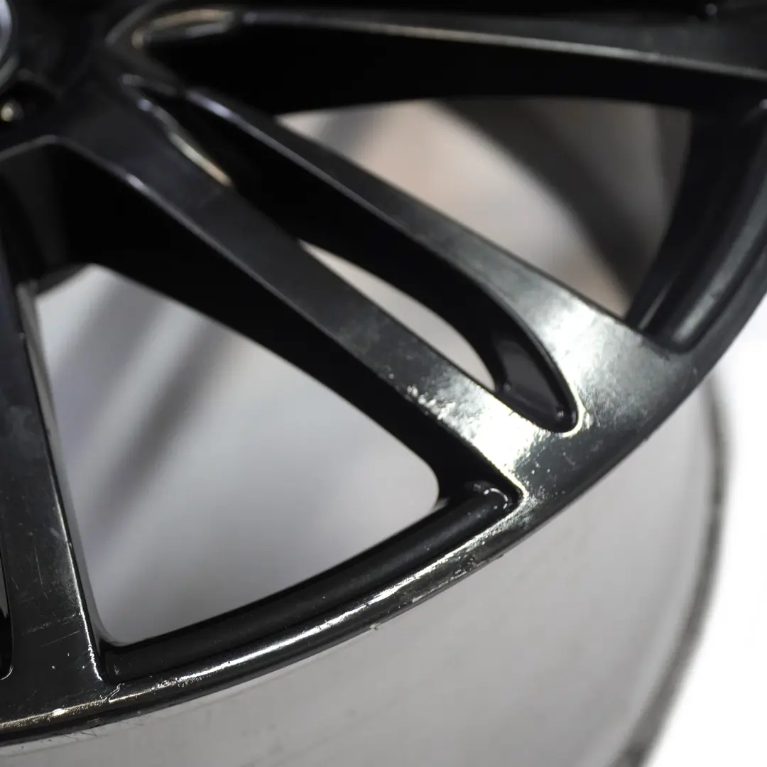Audi A8 4H D4 Nero Cerchio in lega 20" 9J ET:37 20-Spoke - SKU 4H0601025AG-2 - Numero di parte 4H0601025AG