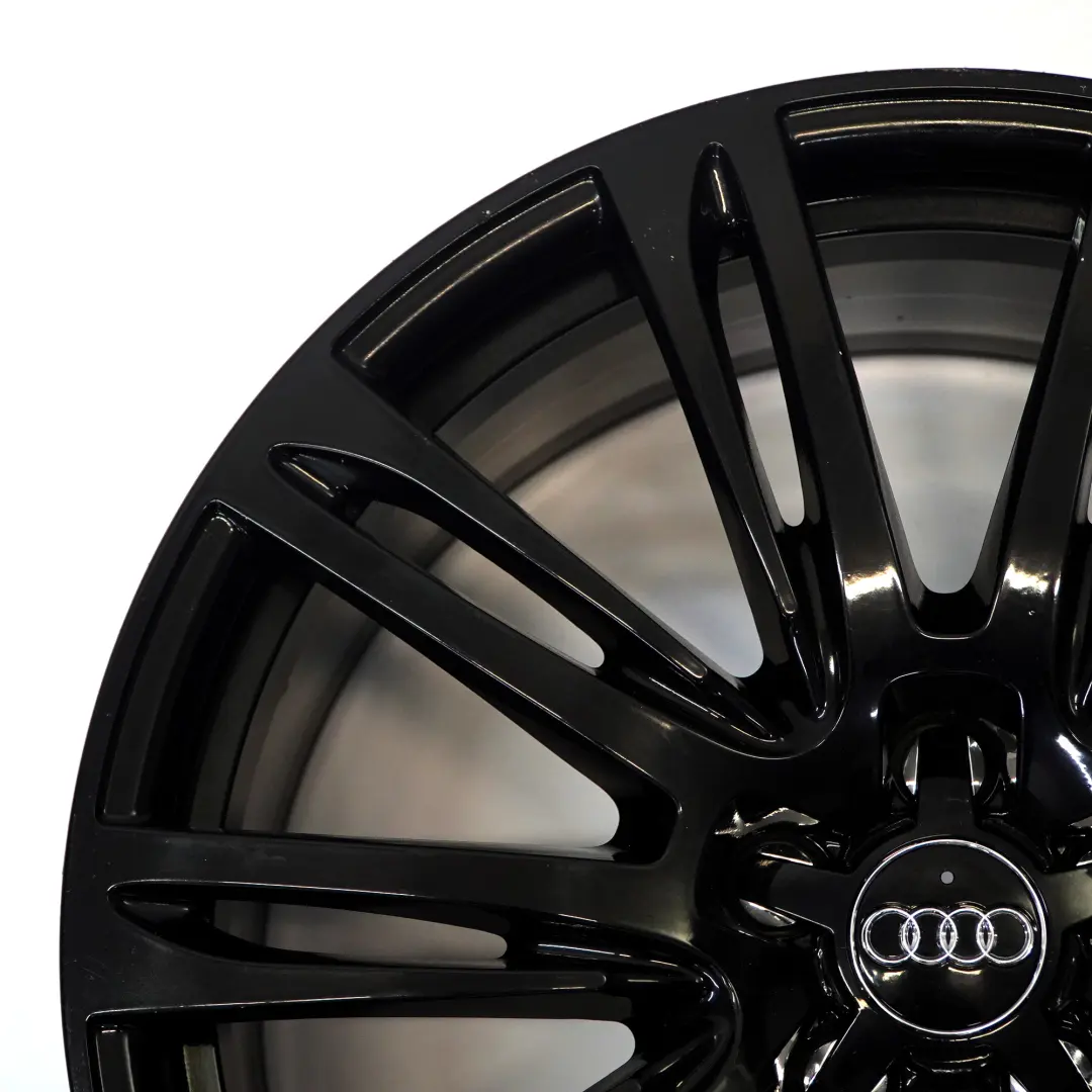 Audi A8 4H D4 Black Wheel Alloy Rim 20" 9J ET:37 20-Spoke - SKU 4H0601025AG-3 - Part number 4H0601025AG