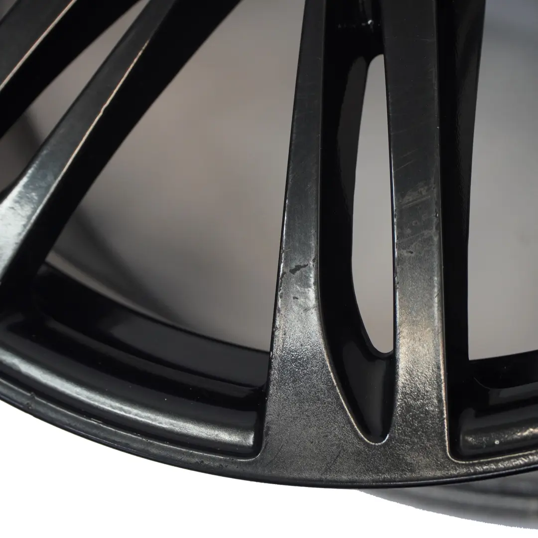 Alloy Rim 20" 9J ET:37 20-Spoke to Audi A8 4H D4 Black Wheel with Part number 4H0601025AG Audi A8 4H D4 Black Wheel Alloy Rim 20" 9J ET:37 20-Spoke - SKU 4H0601025AG-3 - Part number 4H0601025AG