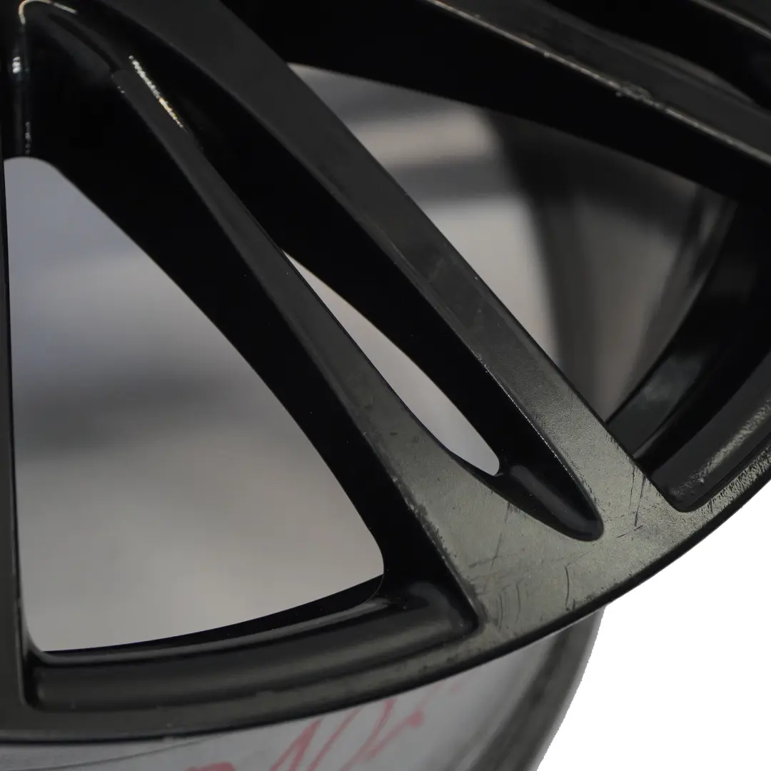 Alloy Rim 20" 9J ET:37 20-Spoke to Audi A8 4H D4 Black Wheel with Part number 4H0601025AG Audi A8 4H D4 Black Wheel Alloy Rim 20" 9J ET:37 20-Spoke - SKU 4H0601025AG-3 - Part number 4H0601025AG