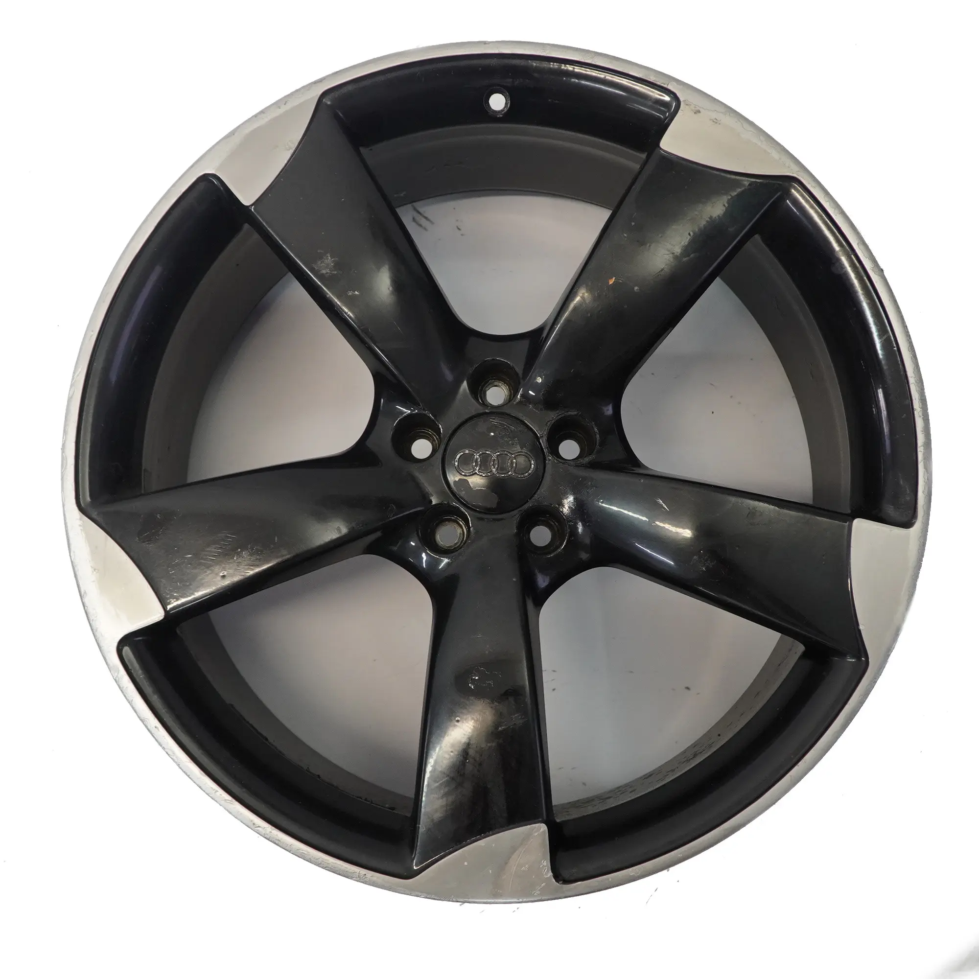 Audi A8 4H D4 Black Rotor Cerchio in lega 21" 9J ET:35 4H0601025AT
