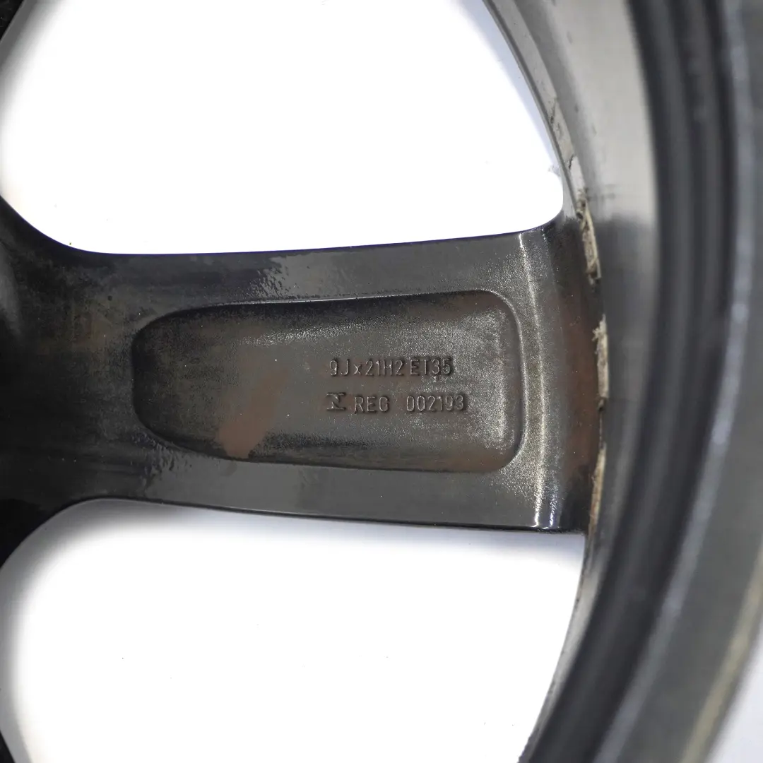 Rotor Wheel Alloy Rim 21" 9J ET:35 Audi A8 4H D4 Black - SKU 4H0601025AT-1 - Part number 4H0601025AT