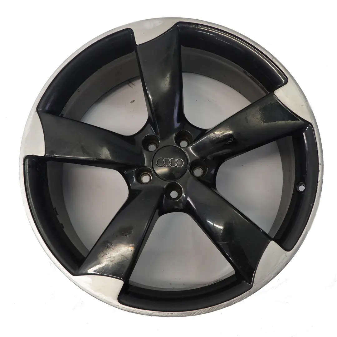 Rotor Wheel Alloy Rim 21" 9J ET:35 to Audi A8 4H D4 Black with Part number 4H0601025BA Audi A8 4H D4 Black Rotor Wheel Alloy Rim 21" 9J ET:35 - SKU 4H0601025BA-1 - Part number 4H0601025BA
