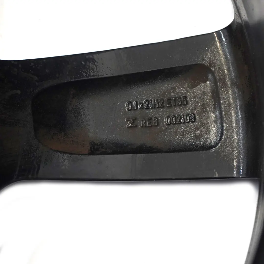 Schwarzer Rotor Leichtmetallfelge 21" 9J ET:35 für Audi A8 4H D4 mit Teilenummer 4H0601025BA Audi A8 4H D4 Schwarzer Rotor Leichtmetallfelge 21" 9J ET:35 - SKU 4H0601025BA-1 - Teilenummer 4H0601025BA