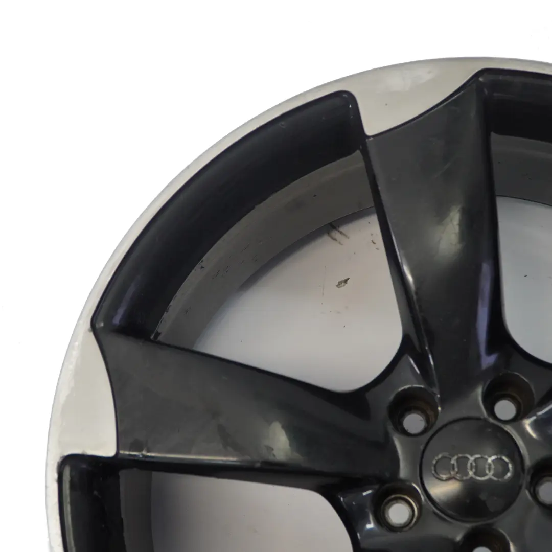 Audi A8 4H D4 Schwarzer Rotor Leichtmetallfelge 21" 9J ET:35 - SKU 4H0601025BA-1 - Teilenummer 4H0601025BA
