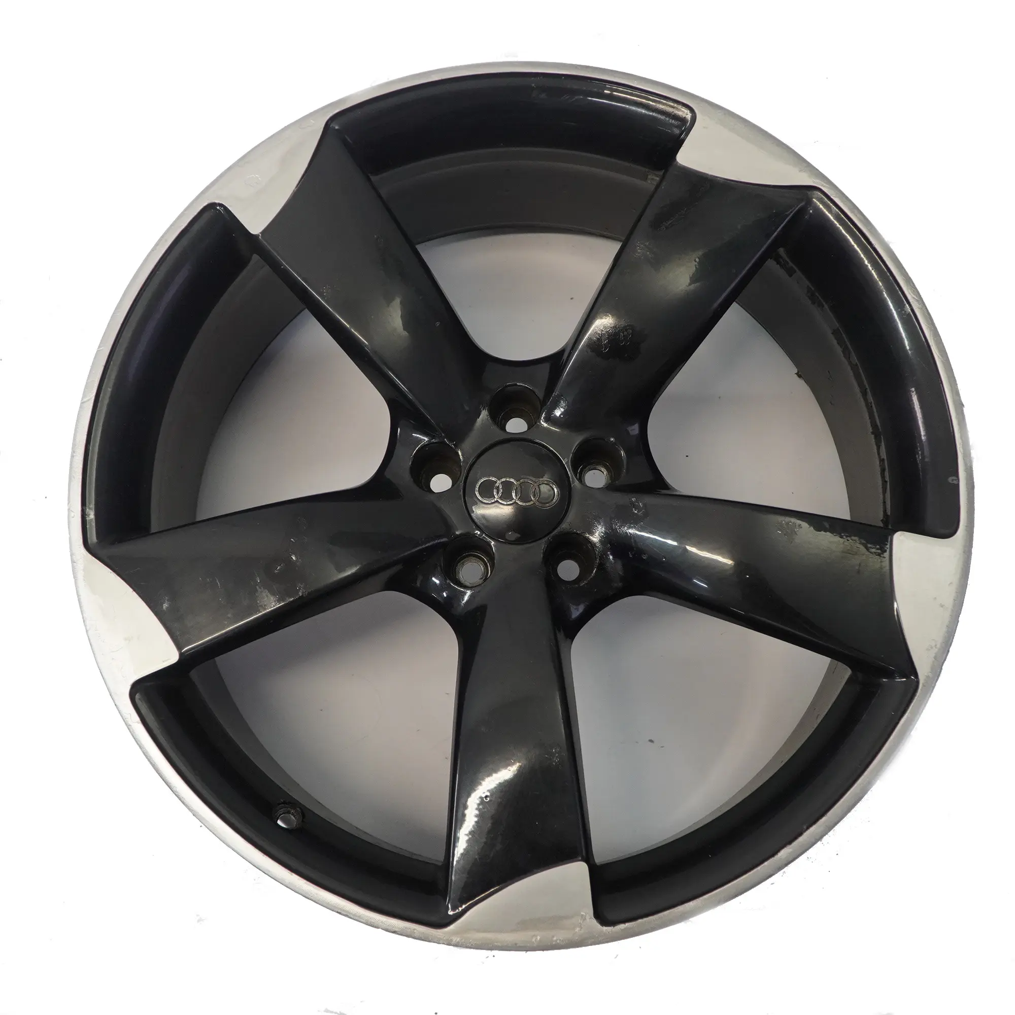 Audi A8 4H D4 Black Rotor Cerchio in lega 21" 9J ET:35 4H0601025BA