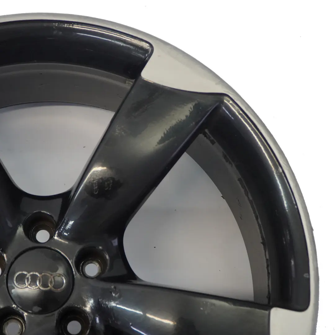 Audi A8 4H Czarna Alufelga Felga Aluminiowa Rotor 21" 9J ET:35 - SKU 4H0601025BA-2 - Numer Części 4H0601025BA