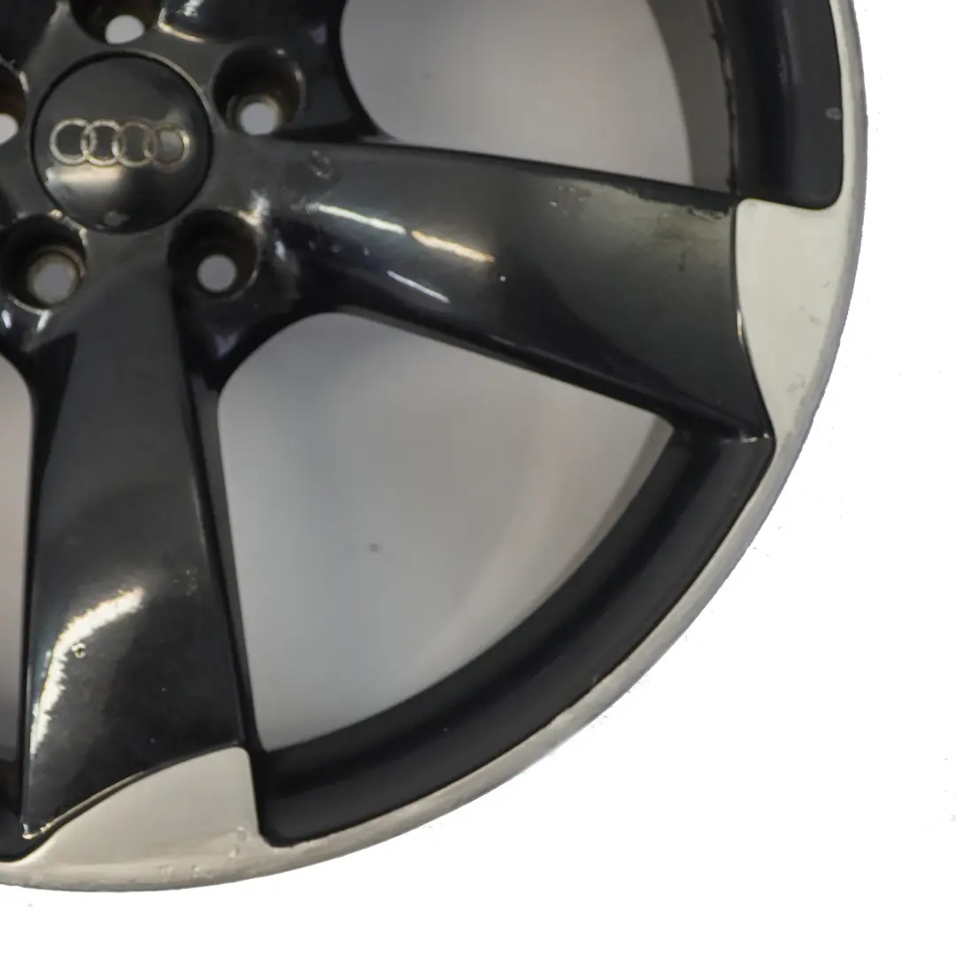 Audi A8 4H D4 Roue à rotor noir Jante en alliage 21" 9J ET:35 - SKU 4H0601025BA-2 - Numéro de pièce 4H0601025BA