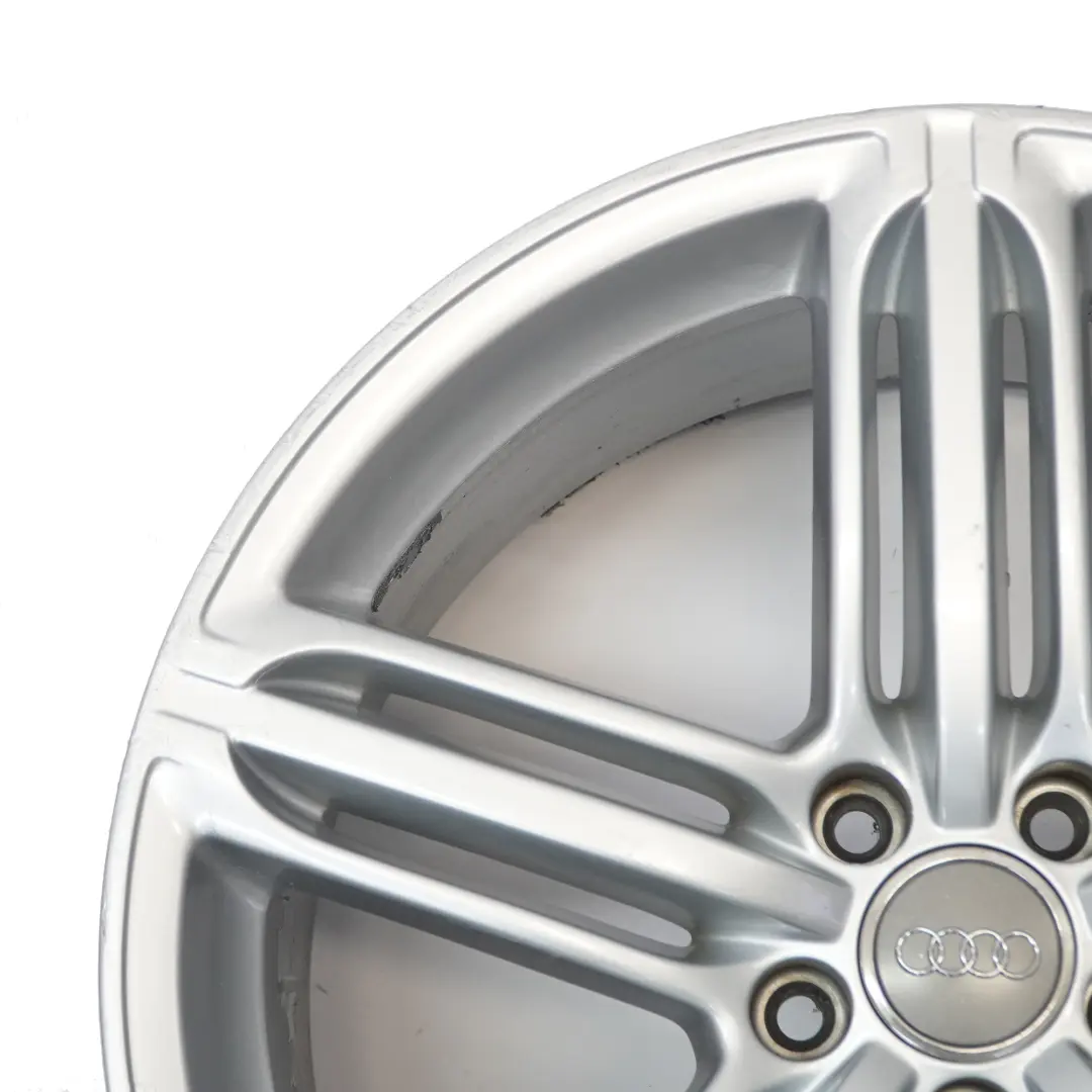 Audi A7 4G A8 4H Silver Wheel Alloy Rim 20" 9J ET:37 Star Spoke - SKU 4H0601025T-1 - Part number 4H0601025T