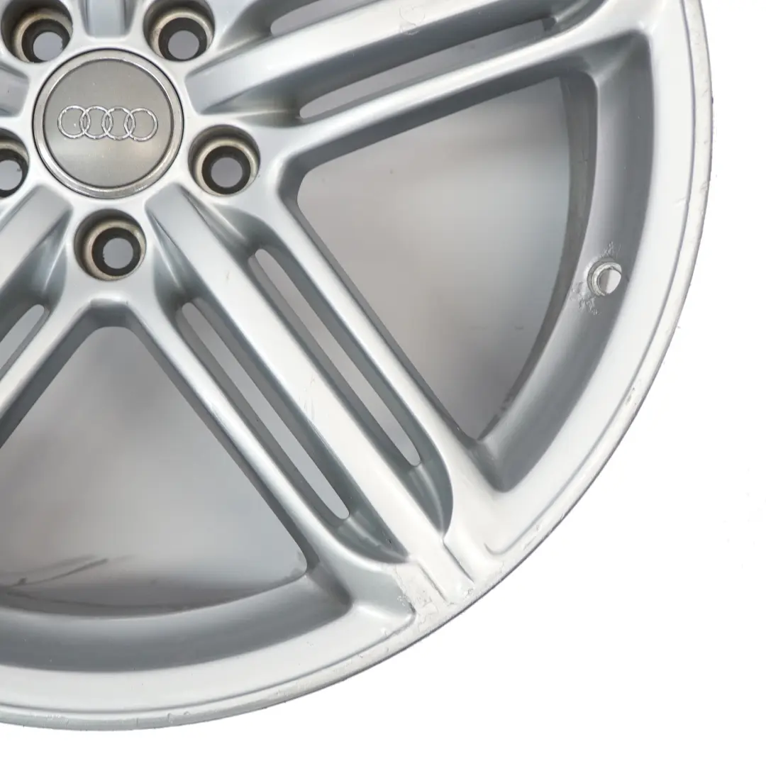 Jante argentée en alliage 20" 9J ET:37 Star Spoke pour Audi A7 4G A8 4H à propos du numéro de pièce 4H0601025T Audi A7 4G A8 4H Jante argentée en alliage 20" 9J ET:37 Star Spoke - SKU 4H0601025T-1 - Numéro de pièce 4H0601025T