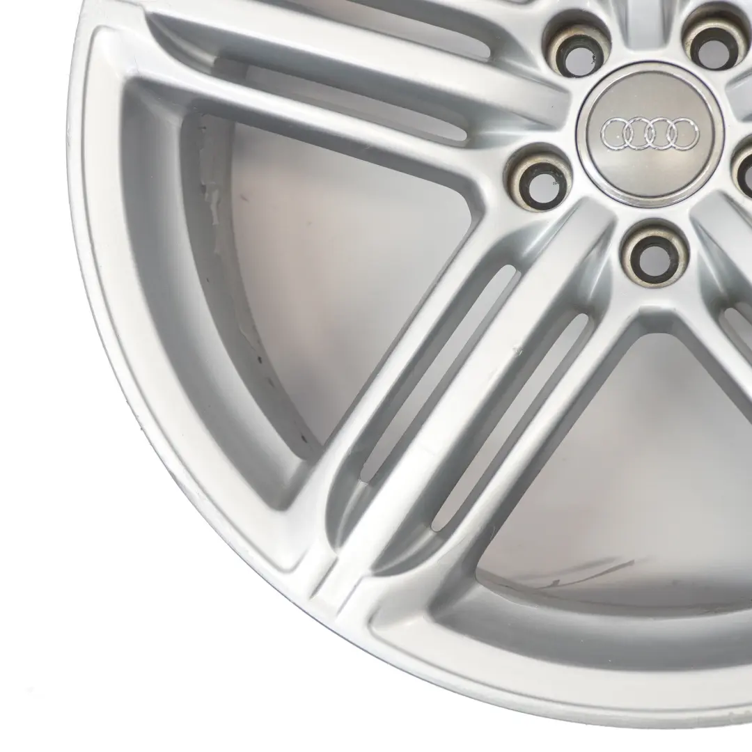 Audi A7 4G A8 4H Silver Wheel Alloy Rim 20" 9J ET:37 Star Spoke - SKU 4H0601025T-1 - Part number 4H0601025T