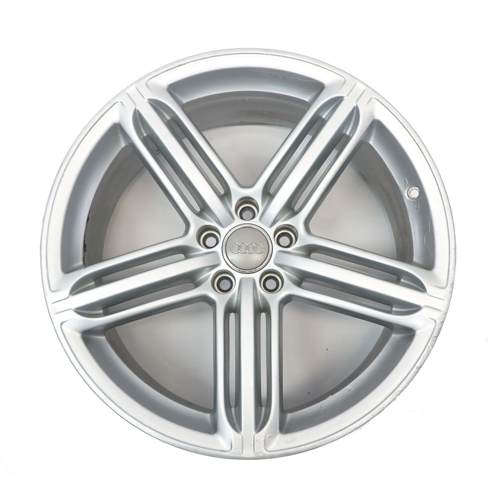 Audi A7 4G A8 4H Argento Cerchio in lega 20" 9J ET:37 Star Spoke 4H0601025T