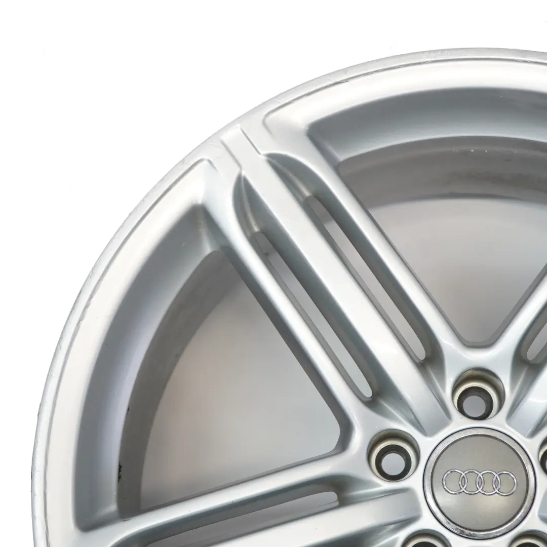 Argento Cerchio in lega 20" 9J ET:37 Star Spoke per Audi A7 4G A8 4H con numero di parte 4H0601025T Audi A7 4G A8 4H Argento Cerchio in lega 20" 9J ET:37 Star Spoke - SKU 4H0601025T-2 - Numero di parte 4H0601025T