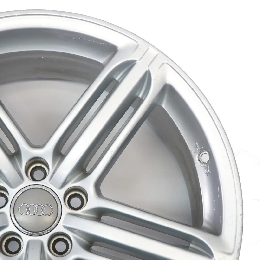 Audi A7 4G A8 4H Silver Wheel Alloy Rim 20" 9J ET:37 Star Spoke - SKU 4H0601025T-2 - Part number 4H0601025T