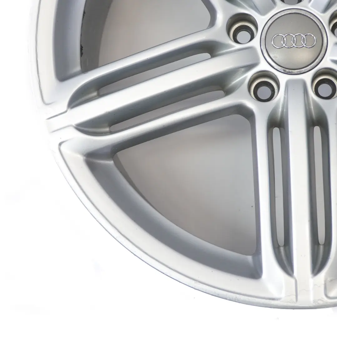 Audi A7 4G A8 4H Silver Wheel Alloy Rim 20" 9J ET:37 Star Spoke - SKU 4H0601025T-2 - Part number 4H0601025T