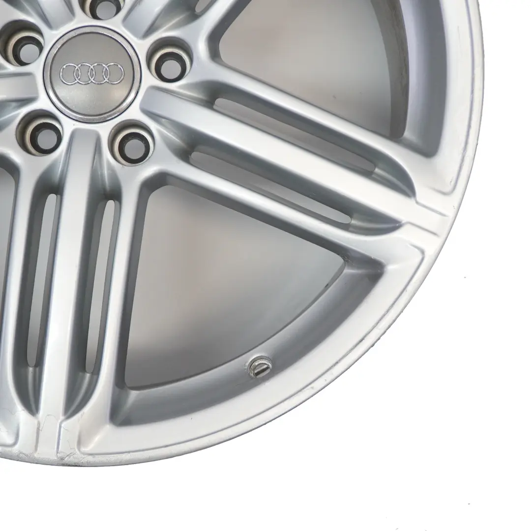 Alloy Rim 20" 9J ET:37 Star Spoke to Audi A7 4G A8 4H Silver Wheel with Part number 4H0601025T Audi A7 4G A8 4H Silver Wheel Alloy Rim 20" 9J ET:37 Star Spoke - SKU 4H0601025T-3 - Part number 4H0601025T