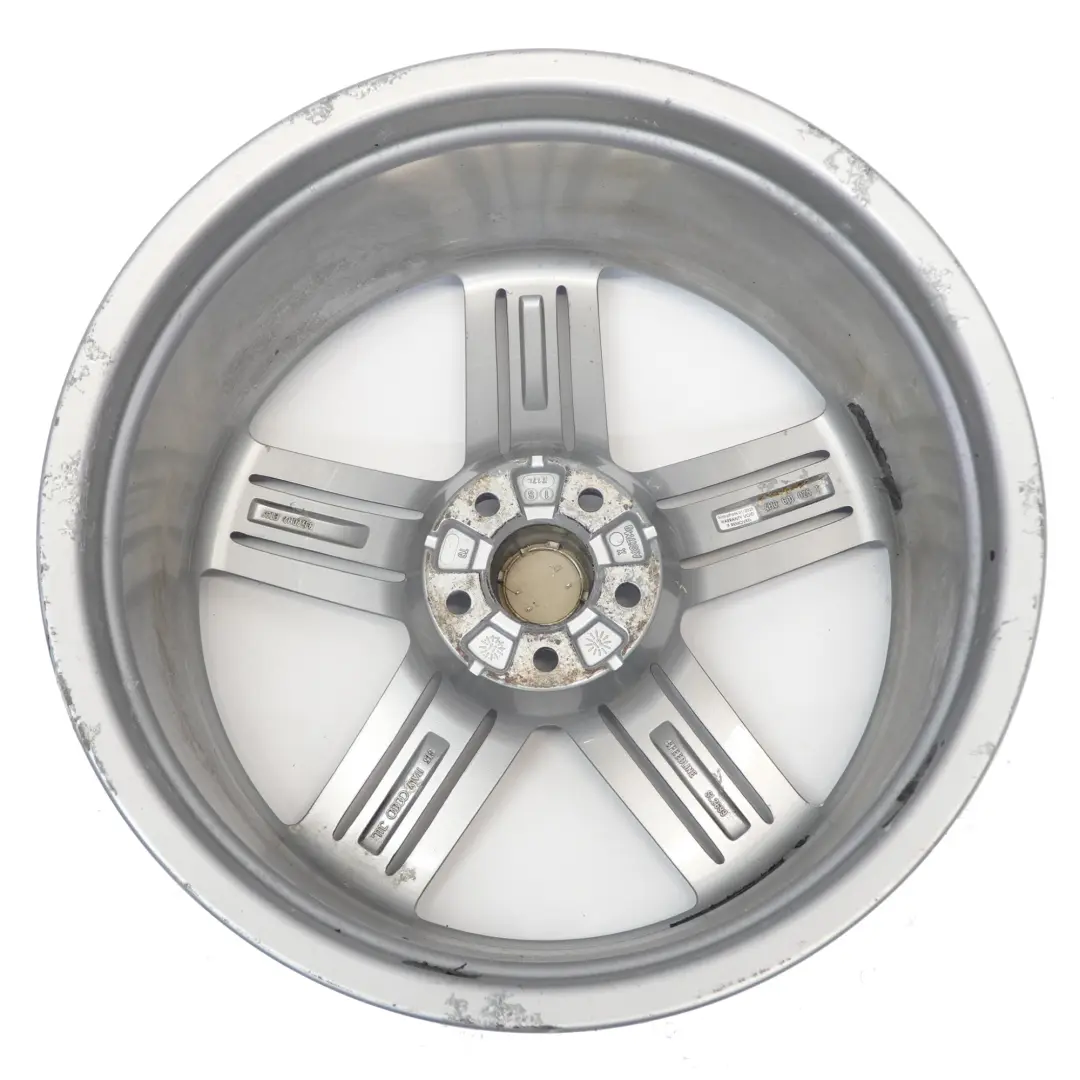 Alloy Rim 20" 9J ET:37 Star Spoke to Audi A7 4G A8 4H Silver Wheel with Part number 4H0601025T Audi A7 4G A8 4H Silver Wheel Alloy Rim 20" 9J ET:37 Star Spoke - SKU 4H0601025T-3 - Part number 4H0601025T