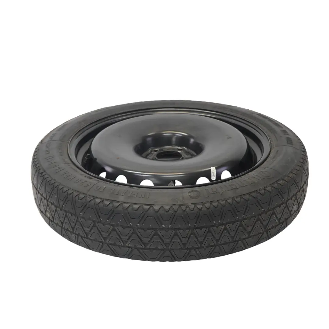 Ersatzrad Reifen 19" 5J ET:22 Continental 145/80 für Audi A8 S8 D4 4H mit Teilenummer 4H0601027B Audi A8 S8 D4 4H Ersatzrad Reifen 19" 5J ET:22 Continental 145/80 - SKU 4H0601027B - Teilenummer 4H0601027B