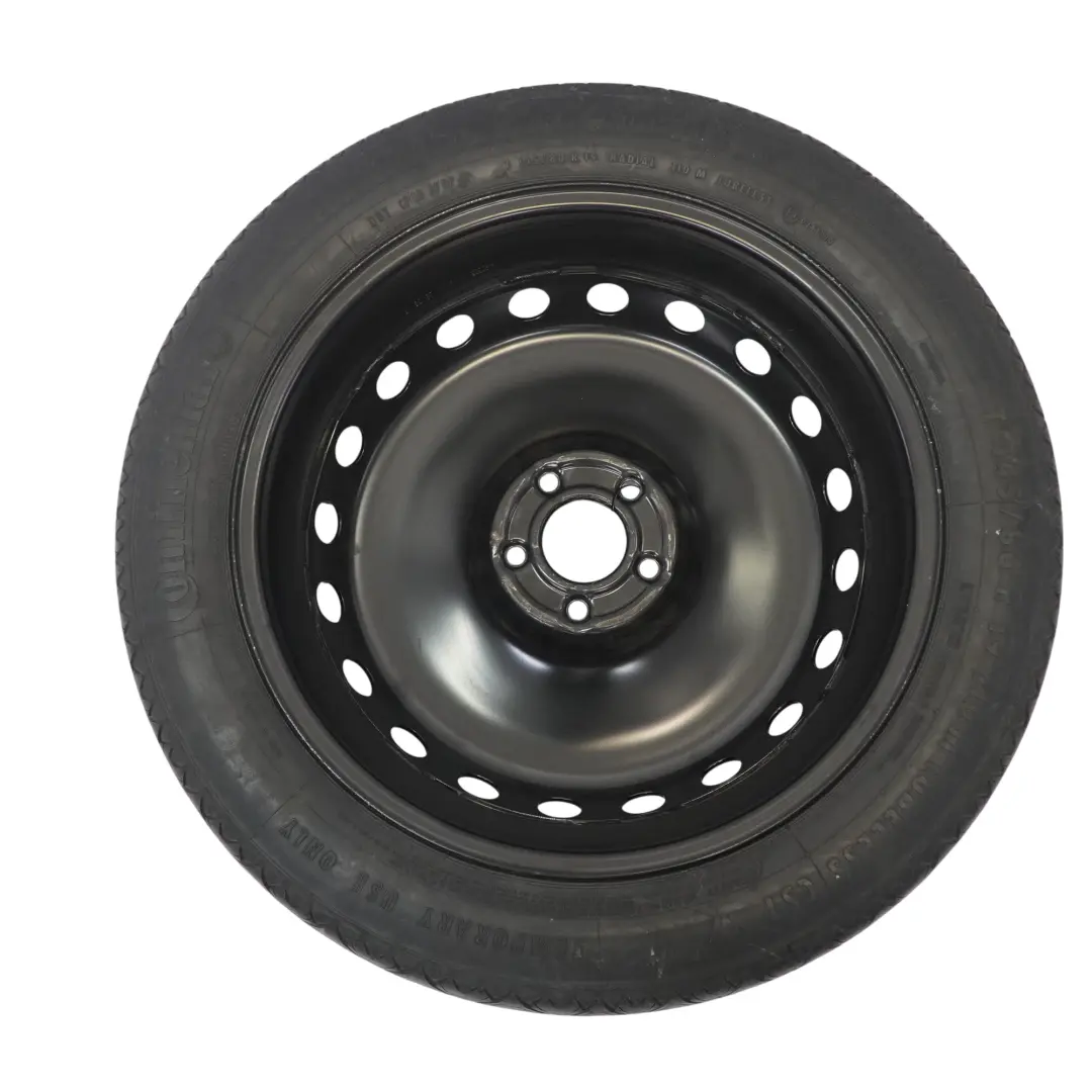Audi A8 S8 D4 4H Roue de secours 19" 5J ET:22 Continental 145/80 - SKU 4H0601027B - Numéro de pièce 4H0601027B
