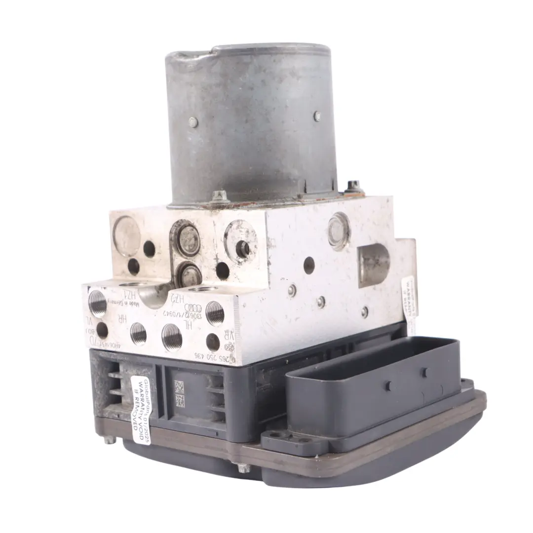 Audi A8L 4H Modulo pompa ABS Unità di controllo idraulico del freno - SKU 4H0614517D - Numero di parte 4H0614517D