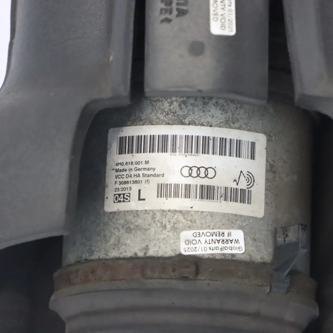 Audi A8L 4H Air Suspension Strut Rear Left N/S Shock Absorber - SKU 4H0616001M - Part number 4H0616001M
