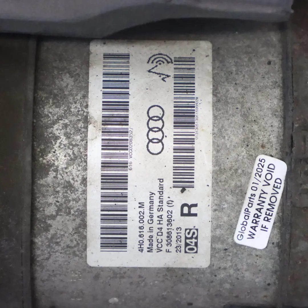 A8L 4H Suspension pneumatique Amortisseur force arrière droit Audi - SKU 4H0616002M - Numéro de pièce 4H0616002M