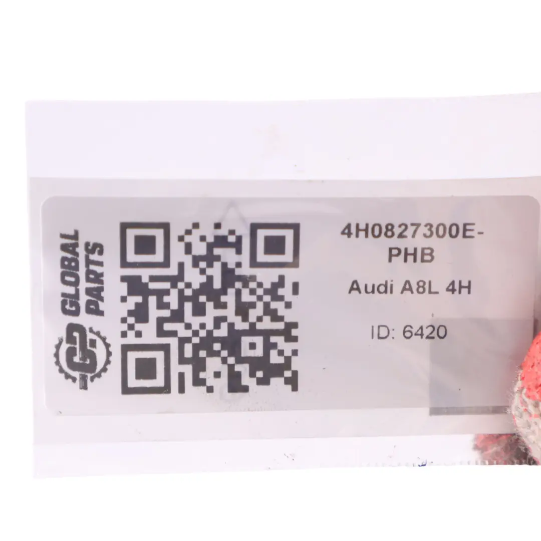Audi A8 D4 4H Bisagra tapa maletero trasera derecha 4H0827300D Negro - Z9Y - SKU 4H0827300E-PHB - Número de pieza 4H0827300E