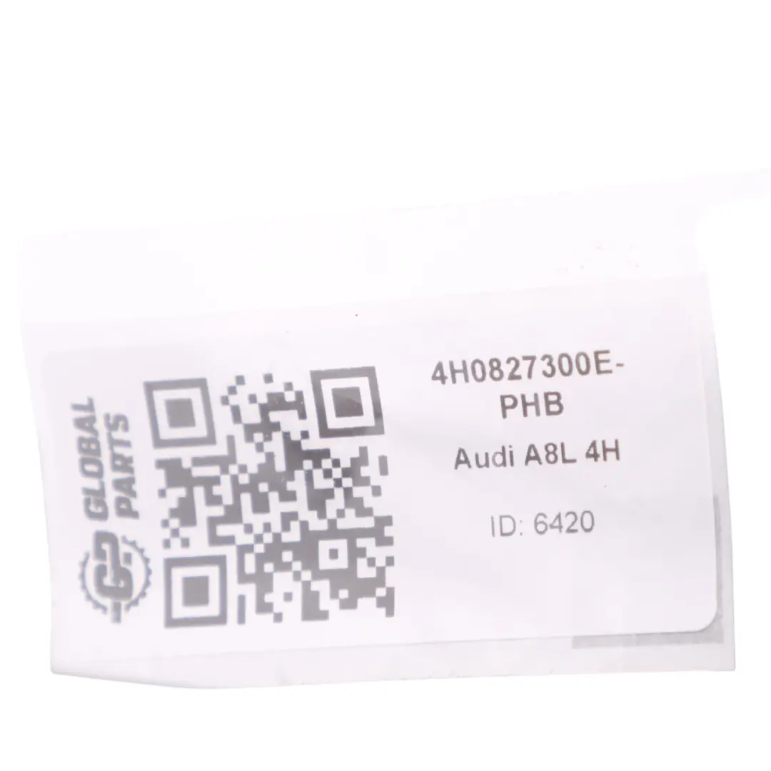 Audi A8 D4 4H Cerniera Bagagliaio Posteriore Sinistro 4H0827299D Nero - Z9Y - SKU 4H0827299E-PHB - Numero di parte 4H0827299E