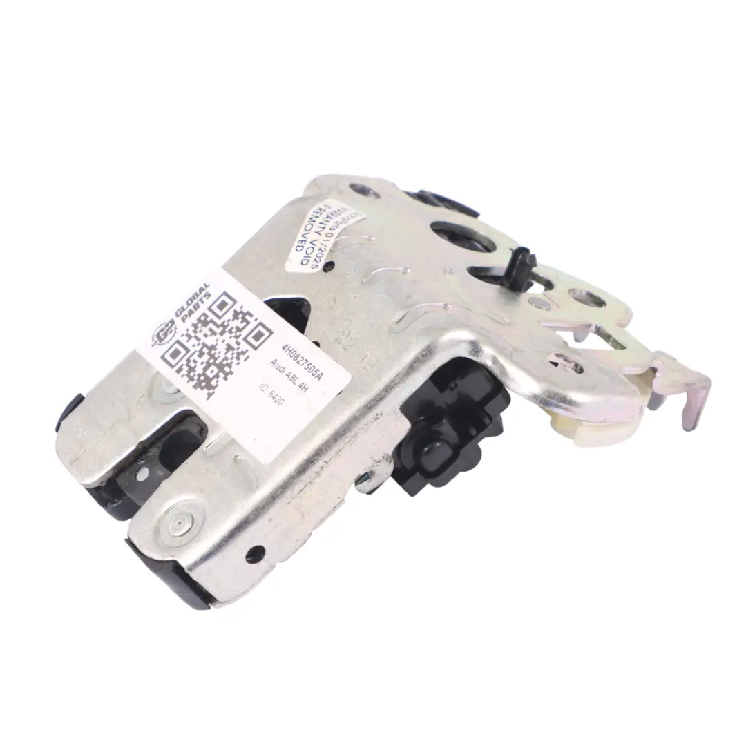 A8L 4H Mécanisme de verrouillage couvercle coffre hayon arrière pour Audi à propos du numéro de pièce 4H0827505A Audi A8L 4H Mécanisme de verrouillage couvercle coffre hayon arrière - SKU 4H0827505A - Numéro de pièce 4H0827505A
