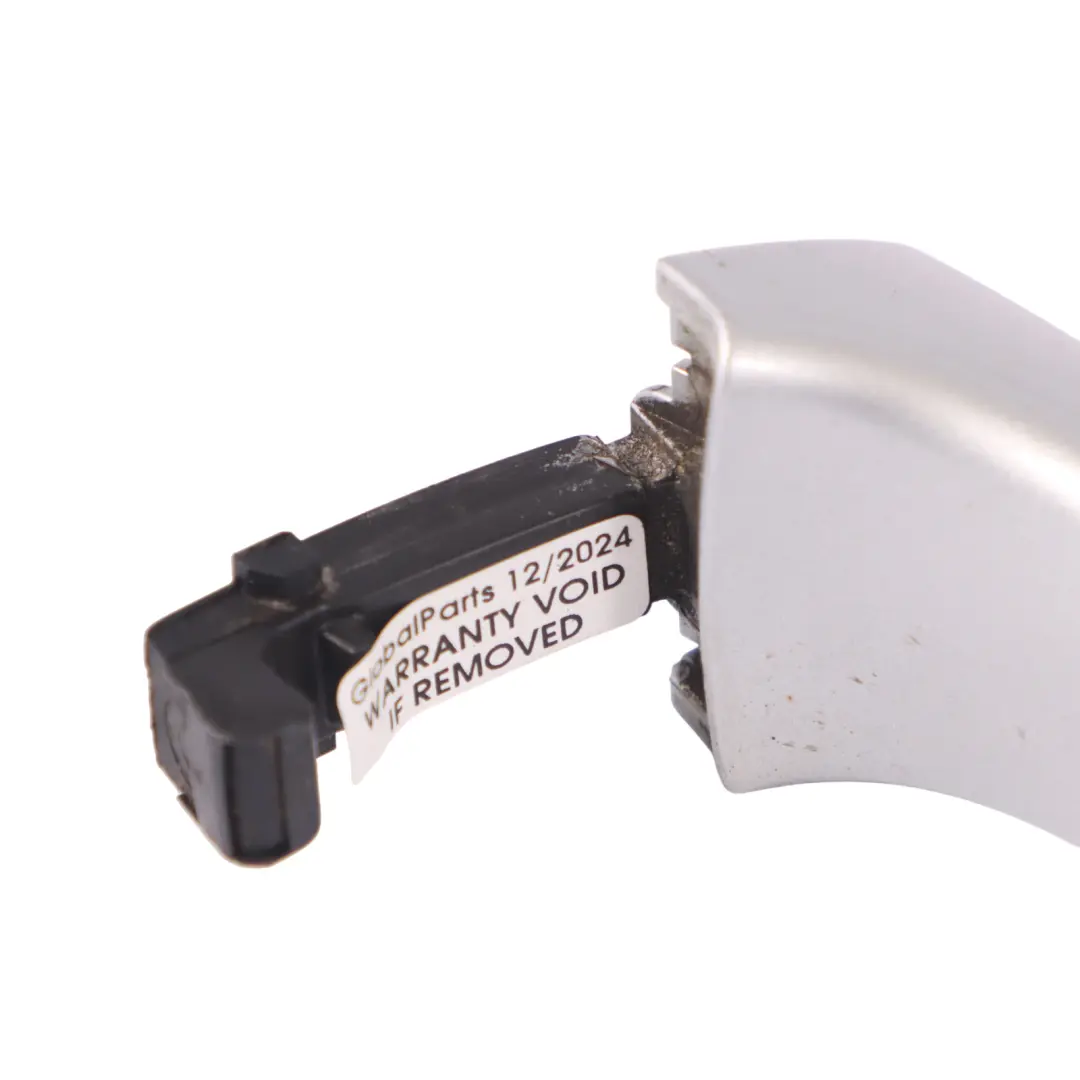 Audi RS6 C7 Poignée porte gauche l'arrière extérieure Ice Silver - X7W - SKU 4H0837205-ICS - Numéro de pièce 4H0837205