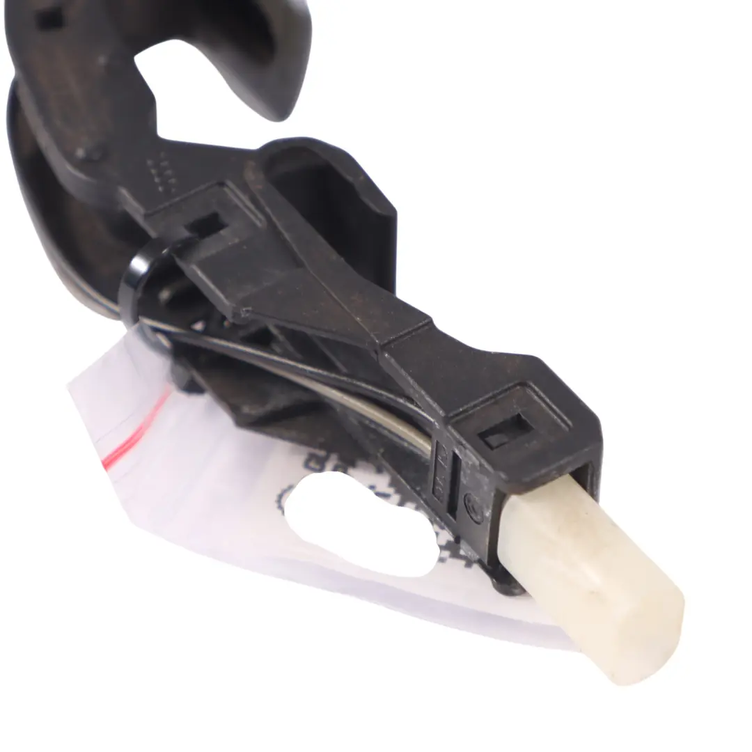 Left N/S Exterior Door Handle Outside Grab Ice Silver - X7W Audi RS6 C7 Rear - SKU 4H0837205-ICS - Part number 4H0837205