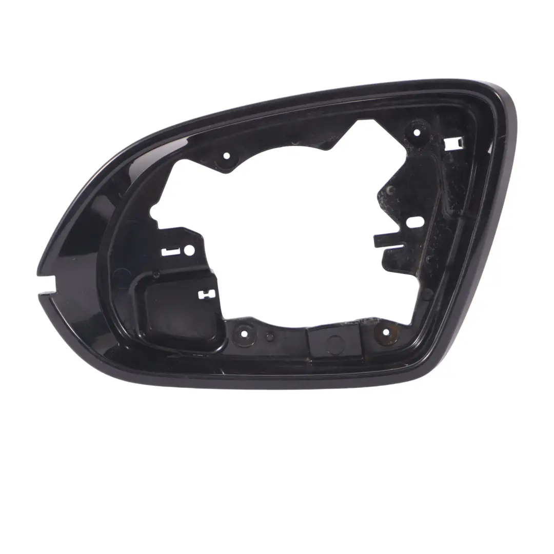 Door Wing Mirror Frame Trim Left N/S Phantom Black - Z9Y to Audi A8 D4 H4 with Part number 4H0857239 Audi A8 D4 H4 Door Wing Mirror Frame Trim Left N/S Phantom Black - Z9Y - SKU 4H0857239-PHB - Part number 4H0857239