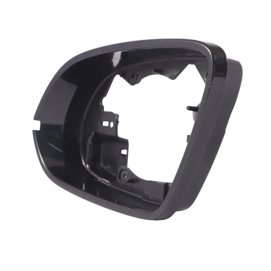 Audi A8 D4 H4 Door Wing Mirror Frame Trim Left N/S Phantom Black - Z9Y - SKU 4H0857239-PHB - Part number 4H0857239