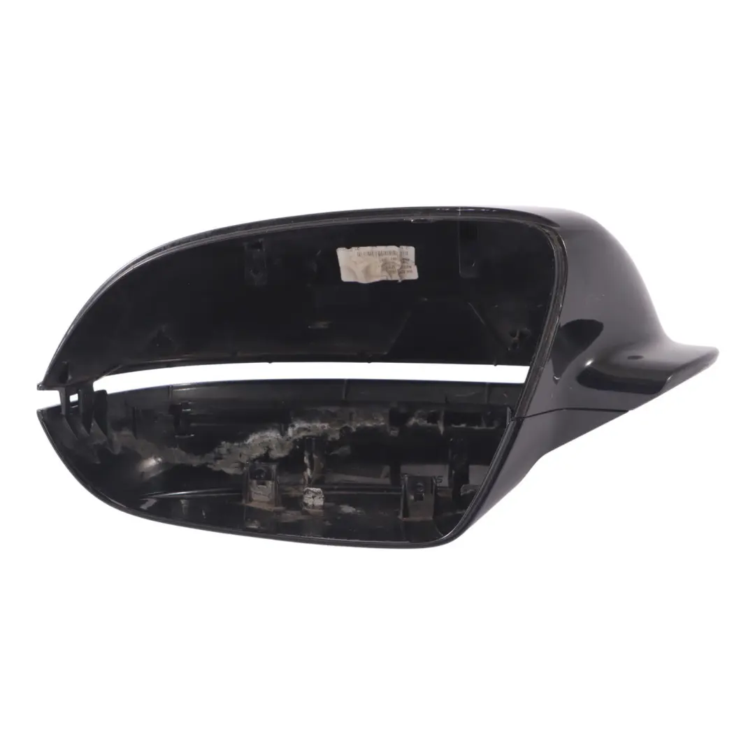 Audi A8 D4 H4 Door Wing Mirror Frame Trim Left N/S Phantom Black - Z9Y - SKU 4H0857527-PHP - Part number 4H0857527