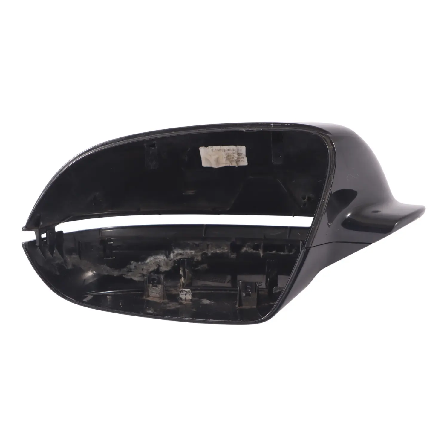Audi A8 D4 H4 Door Wing Mirror Frame Trim Left N/S Phantom Black - Z9Y 4H0857527