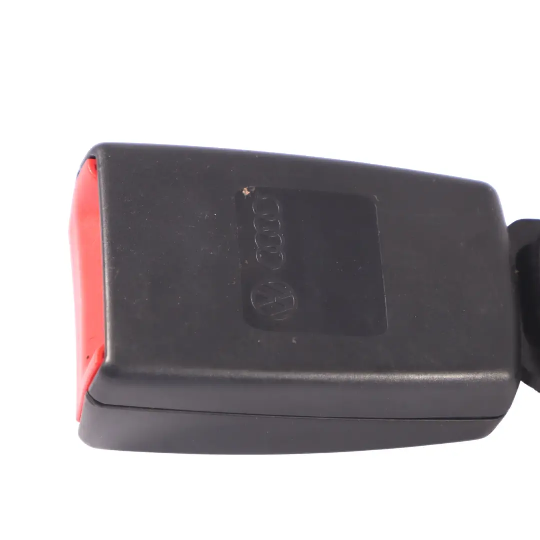 Audi A8L 4H Seat Belt Rear Centre Middle Seatbelt Buckle Black - SKU 4H0857740D - Part number 4H0857740D