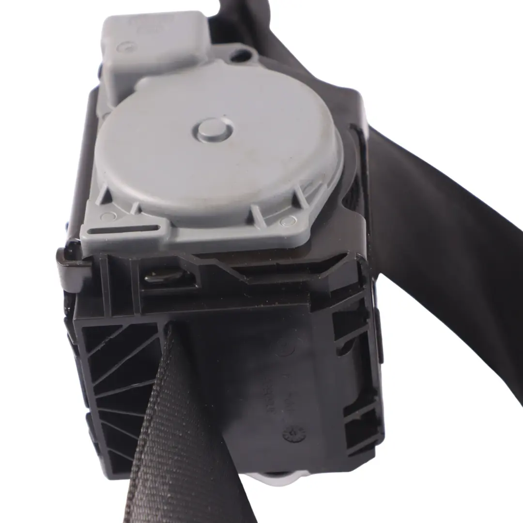 Audi A8L 4H Seat Belt Rear Centre Middle Seatbelt Buckle Black - SKU 4H0857807J - Part number 4H0857807J