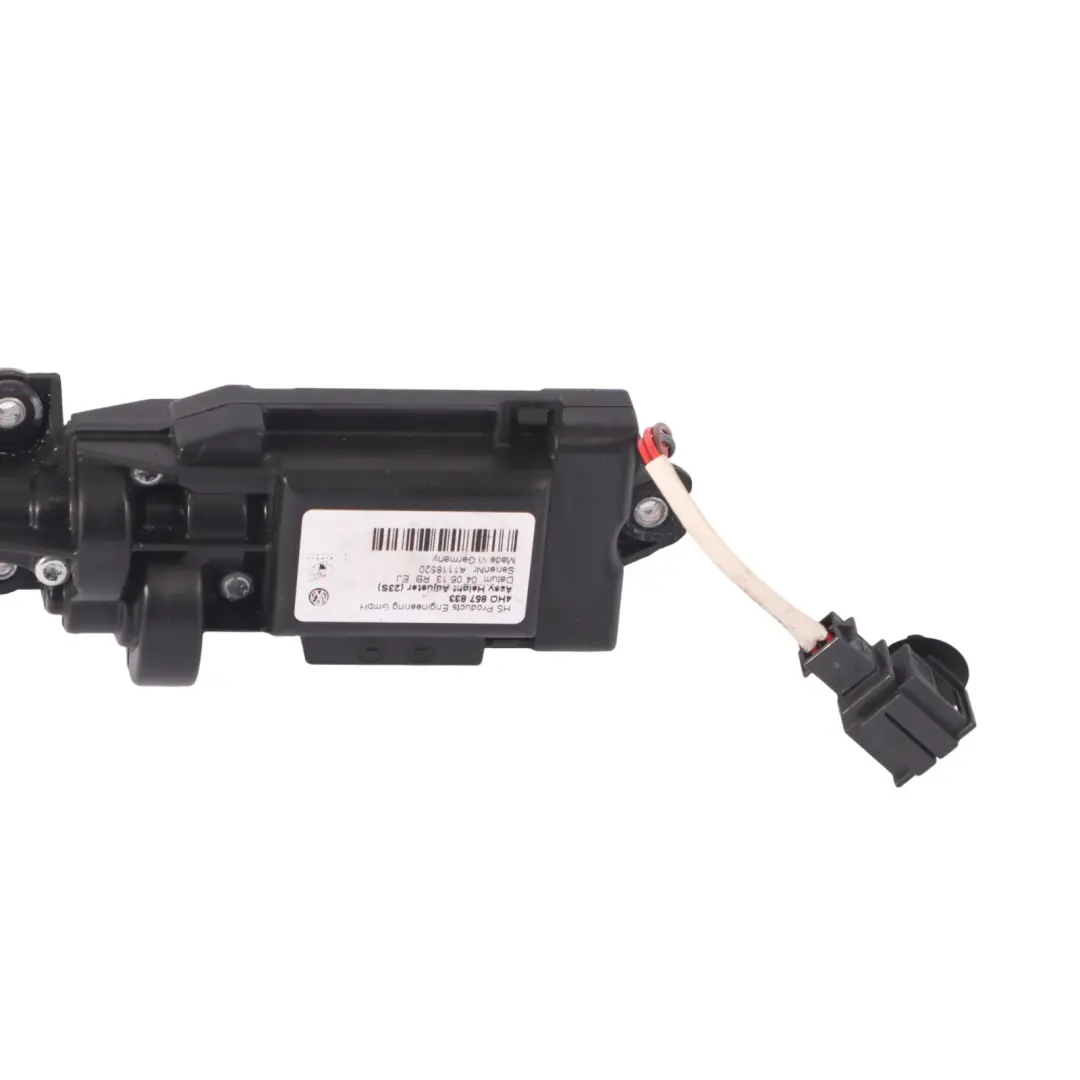 A8L 4H Seatbelt Feeder Motor Belt Adjuster Left N/S to Audi with Part number 4H0857833 Audi A8L 4H Seatbelt Feeder Motor Belt Adjuster Left N/S - SKU 4H0857833 - Part number 4H0857833