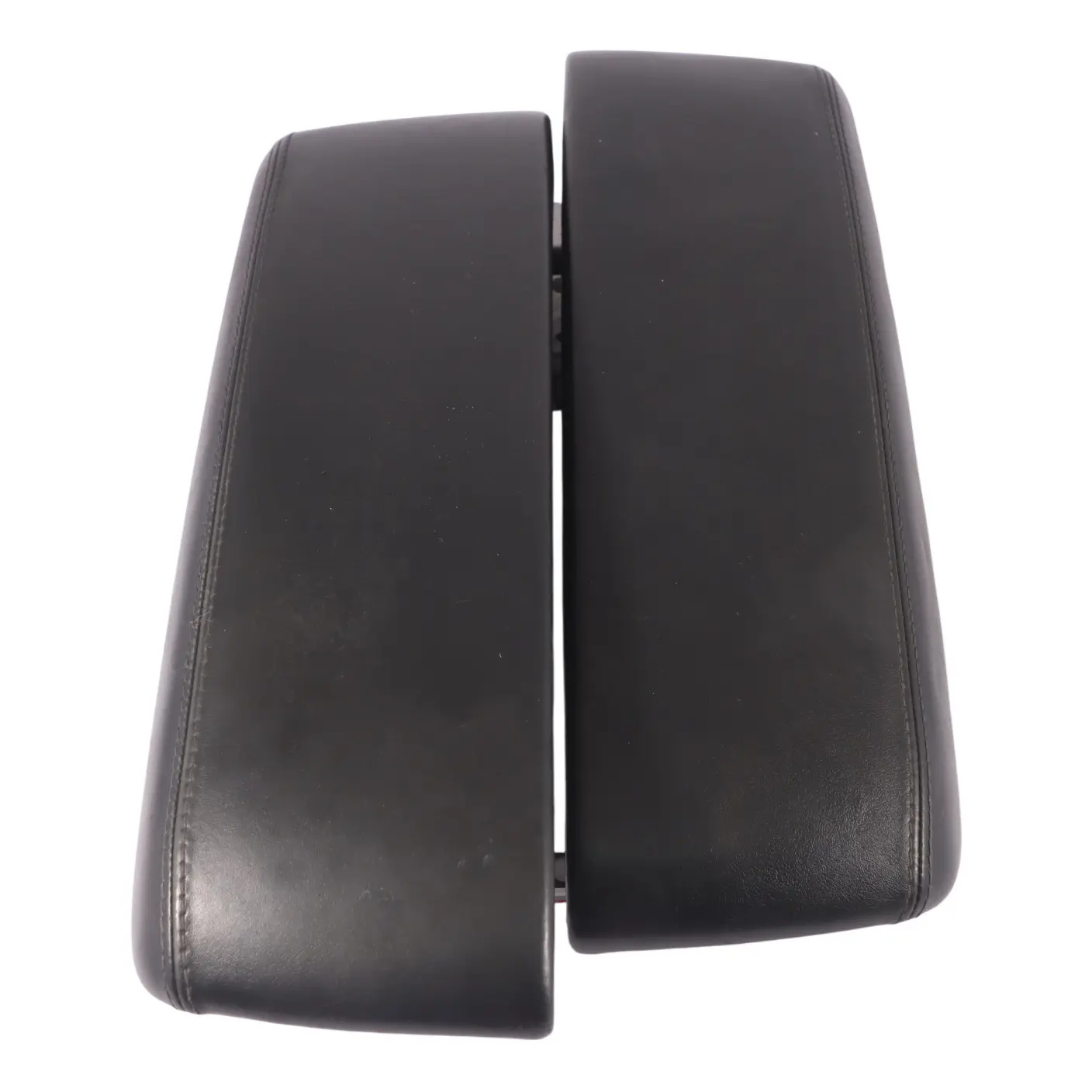 Audi A8L 4H Bracciolo anteriore Copri console centrale in pelle nera 4H0864206C