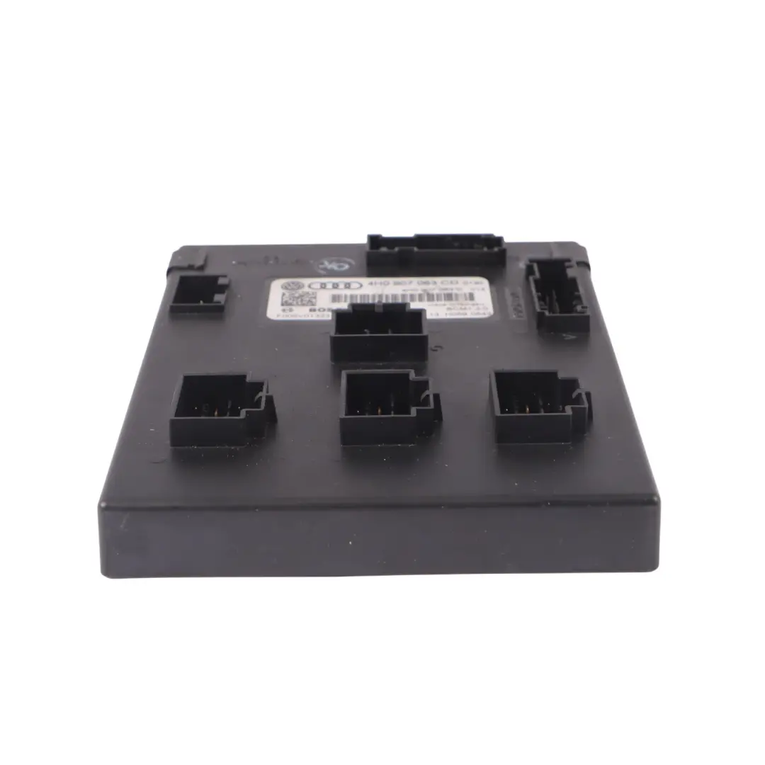 A8L 4H Moduł Sterownik Komfortu do Audi o numerze 4H0907063CD Audi A8L 4H Moduł Sterownik Komfortu - SKU 4H0907063CD - Numer Części 4H0907063CD
