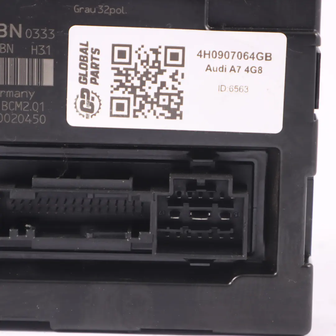 Audi A7 4G8 Body Comfort Control Module Unit BCM V2 - SKU 4H0907064GB - Part number 4H0907064GB