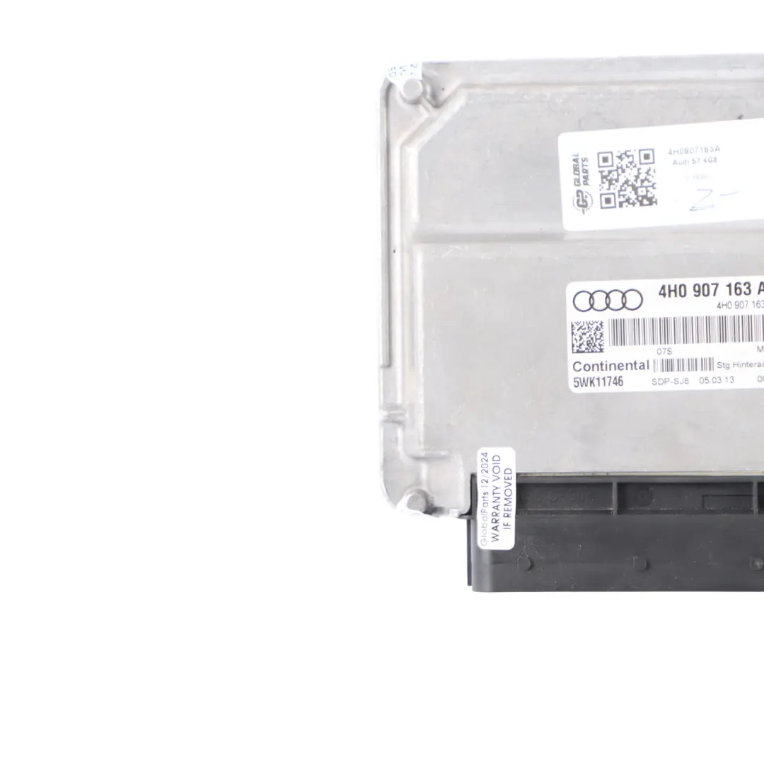 Audi A7 4G Automatic Gearbox Control Module Unit - SKU 4H0907163A - Part number 4H0907163A