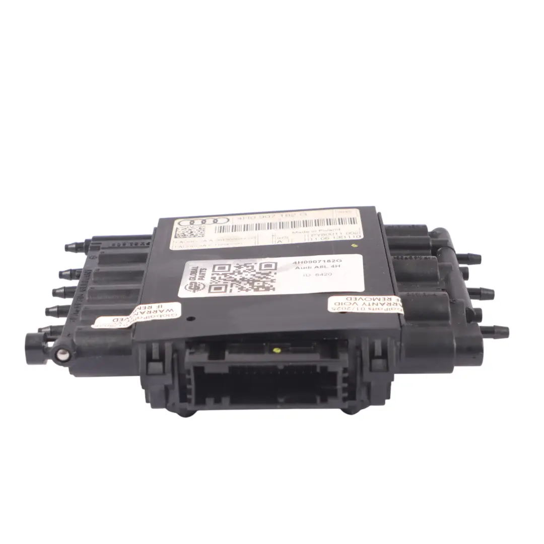 Moduł Sterownik Fotela Wielokonturowego Lewy Prawy do Audi A8 D4 4H o numerze 4H0907182G Audi A8 D4 4H Moduł Sterownik Fotela Wielokonturowego Lewy Prawy - SKU 4H0907182G - Numer Części 4H0907182G