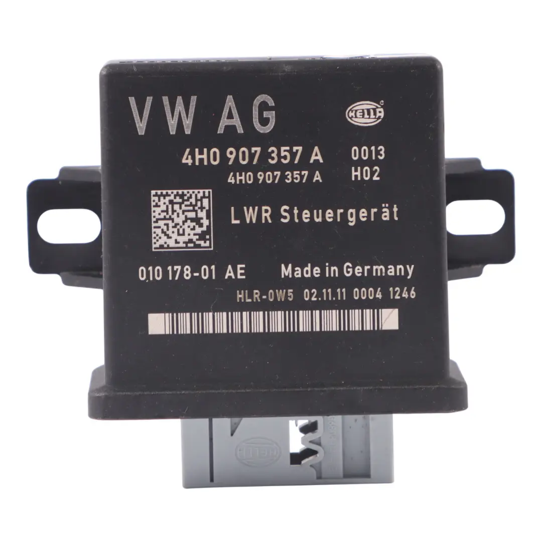 Audi A7 4G8 Headlight Head Light Lamp Range Control Unit Module ECU - SKU 4H0907357A - Part number 4H0907357A