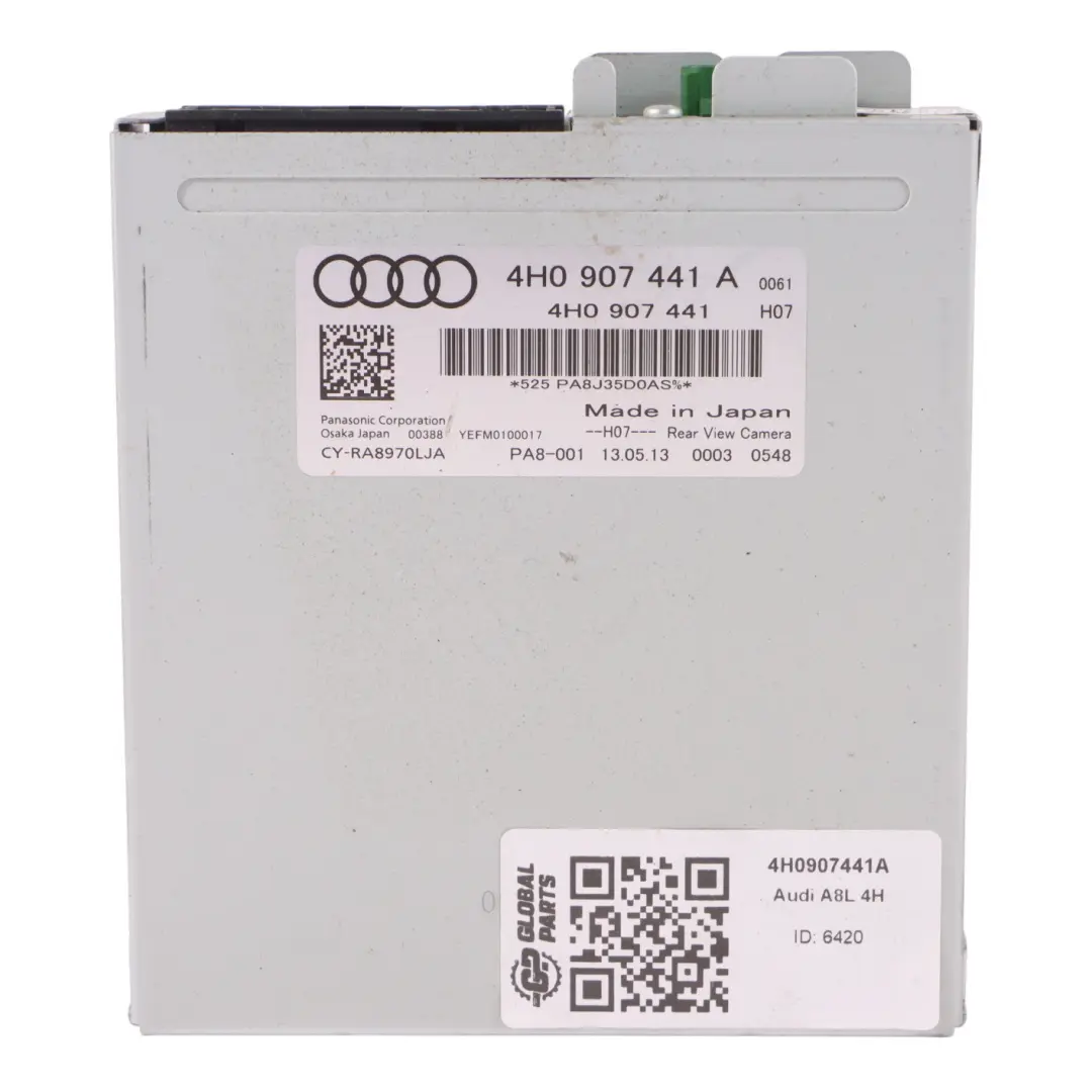 A8L 4H Rear View Backup Camera Control Unit Module to Audi with Part number 4H0907441A Audi A8L 4H Rear View Backup Camera Control Unit Module - SKU 4H0907441A - Part number 4H0907441A