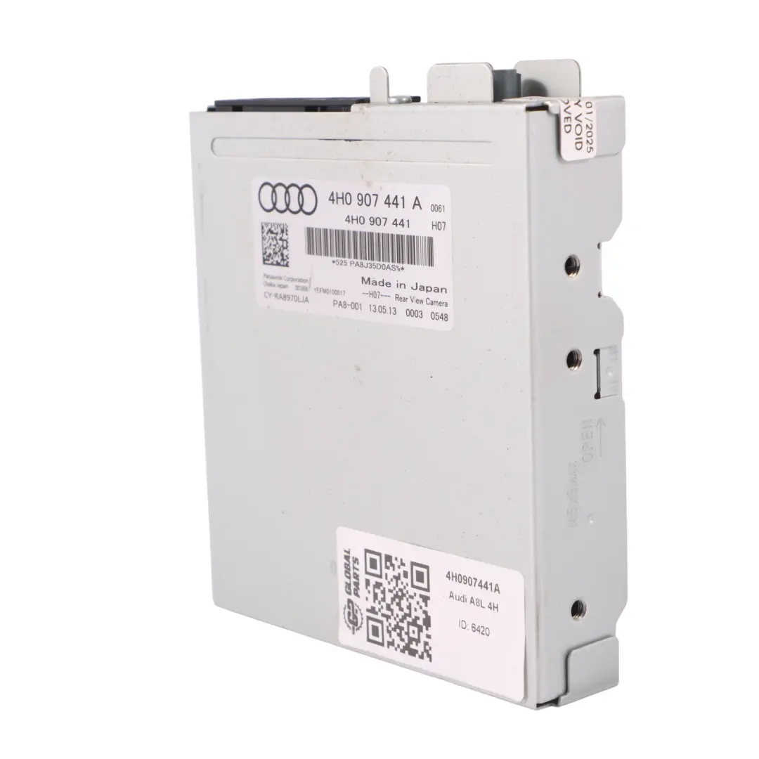 Audi A8L 4H Rear View Backup Camera Control Unit Module - SKU 4H0907441A - Part number 4H0907441A