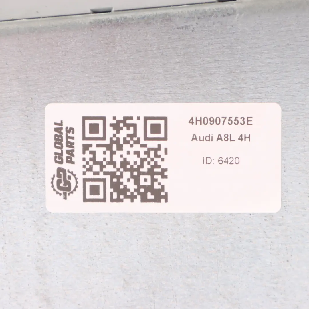 Audi A8L 4H Luftfederung Steuergerät Modul ECU - SKU 4H0907553E - Teilenummer 4H0907553E