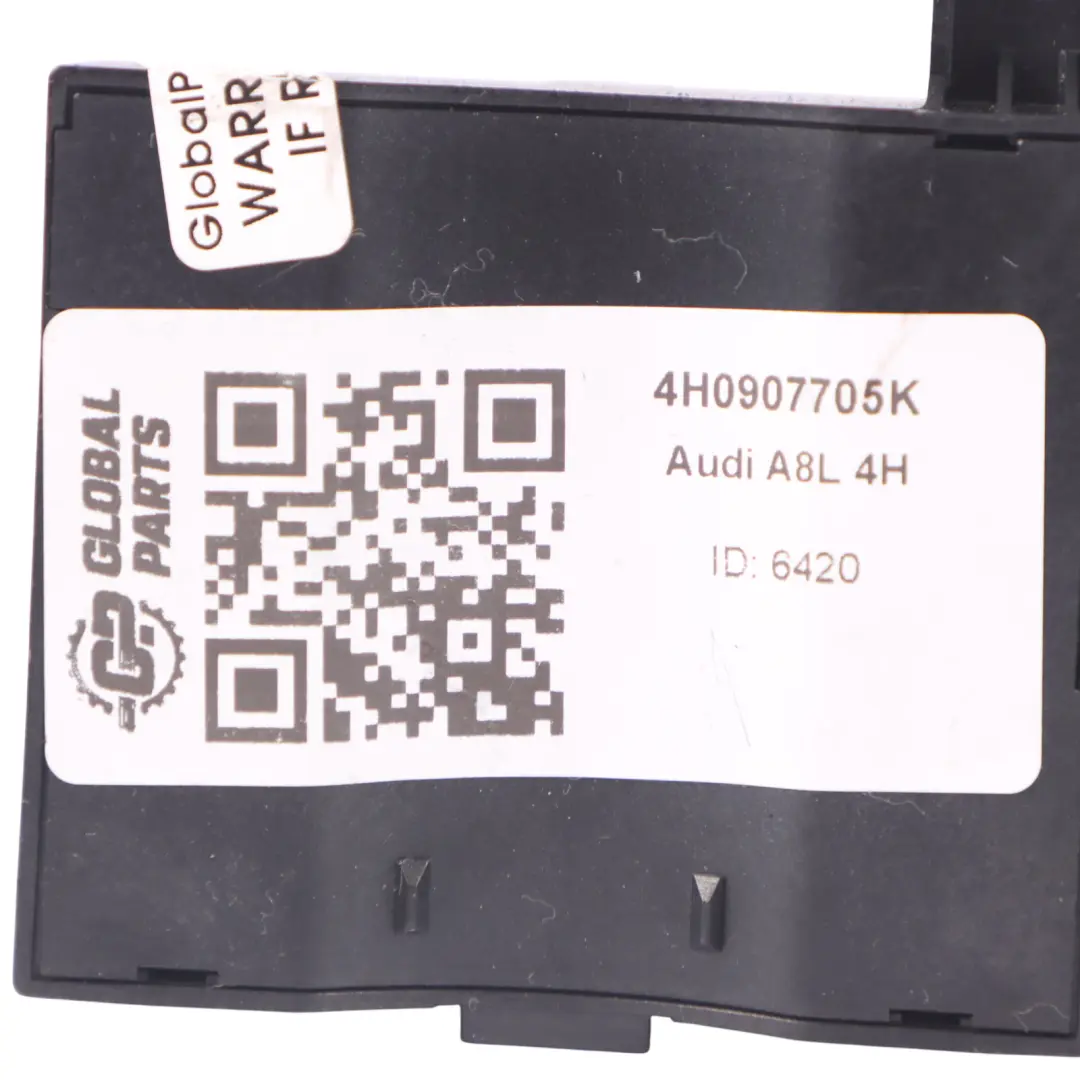 A8L 4H Lenkwinkel Lenkradsäule Steuer Modul ECU für Audi mit Teilenummer 4H0907705K Audi A8L 4H Lenkwinkel Lenkradsäule Steuer Modul ECU - SKU 4H0907705K - Teilenummer 4H0907705K